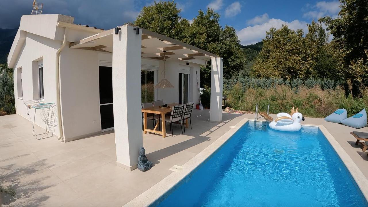 Casa O' - Moderne Villa Mit Grosser Terrasse Und Privatem Swimmingpool Szkála Potamiász Kültér fotó