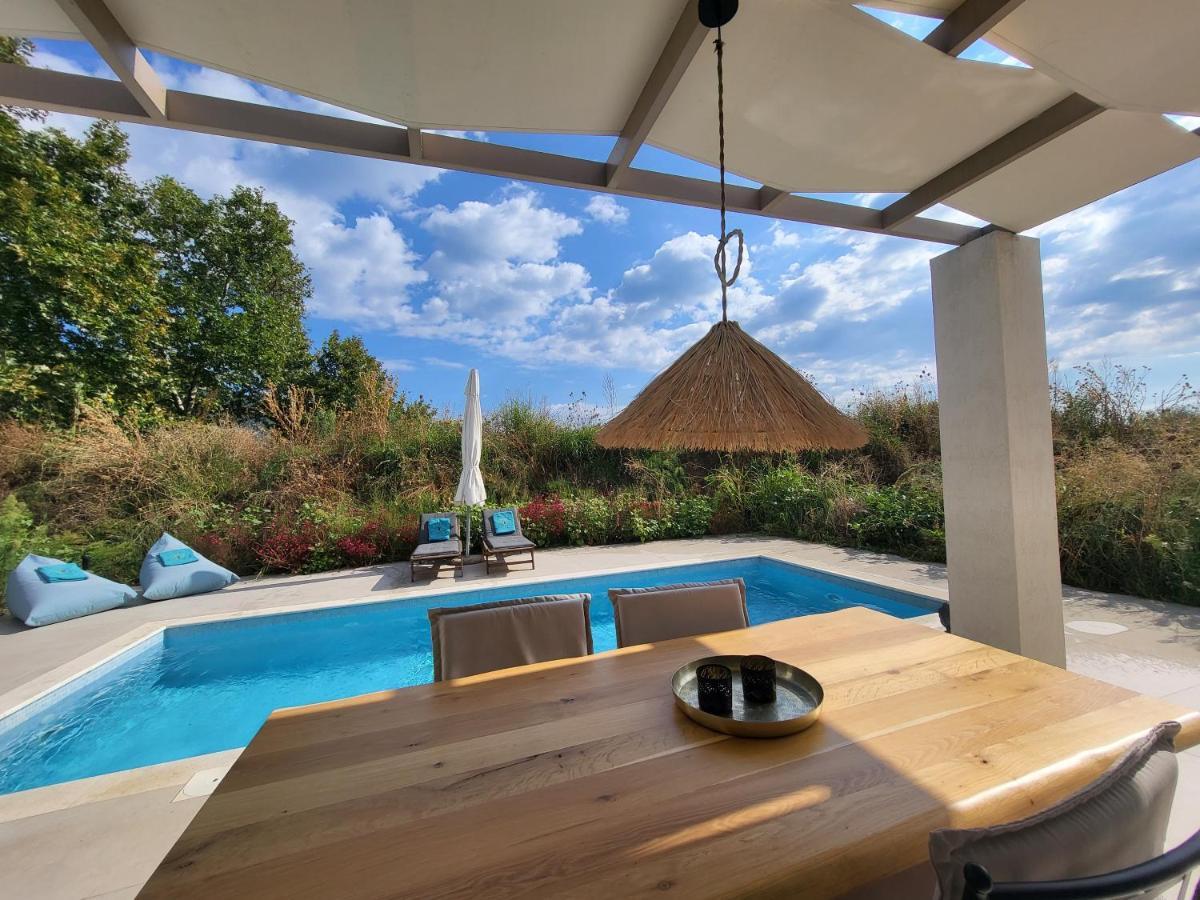 Casa O' - Moderne Villa Mit Grosser Terrasse Und Privatem Swimmingpool Szkála Potamiász Kültér fotó