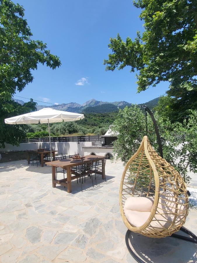 Casa O' - Moderne Villa Mit Grosser Terrasse Und Privatem Swimmingpool Szkála Potamiász Kültér fotó